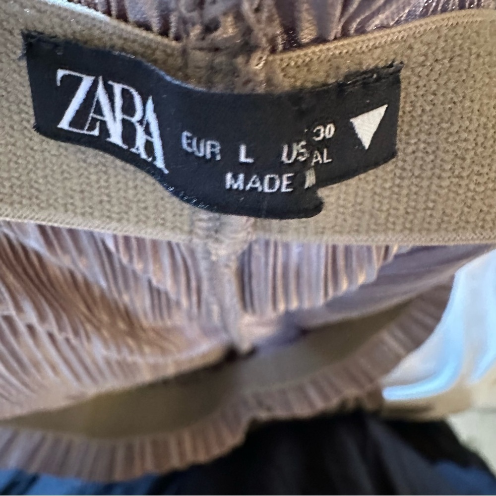 Zara pleated pants cropped - Picture 3 of 4